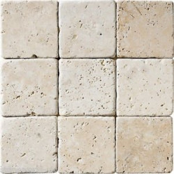 Travertin 10x10 premier choix LIGHT